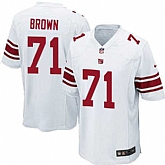 Nike Men & Women & Youth Giants #71 Brown White Team Color Game Jersey,baseball caps,new era cap wholesale,wholesale hats